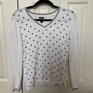Tommy Hilfiger Polka Dot Sweater
